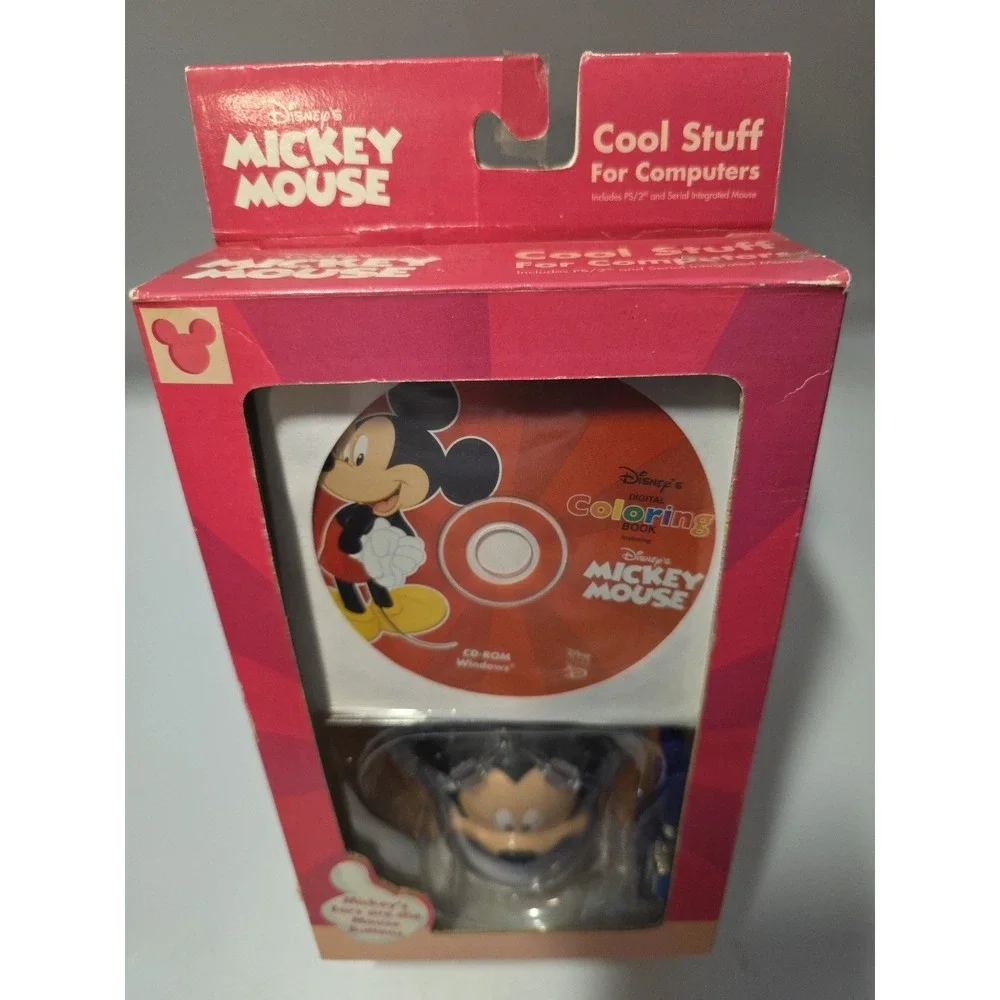 Mickey Mouse Cool Stuff For Computers Cool CD and‎ Mouse New